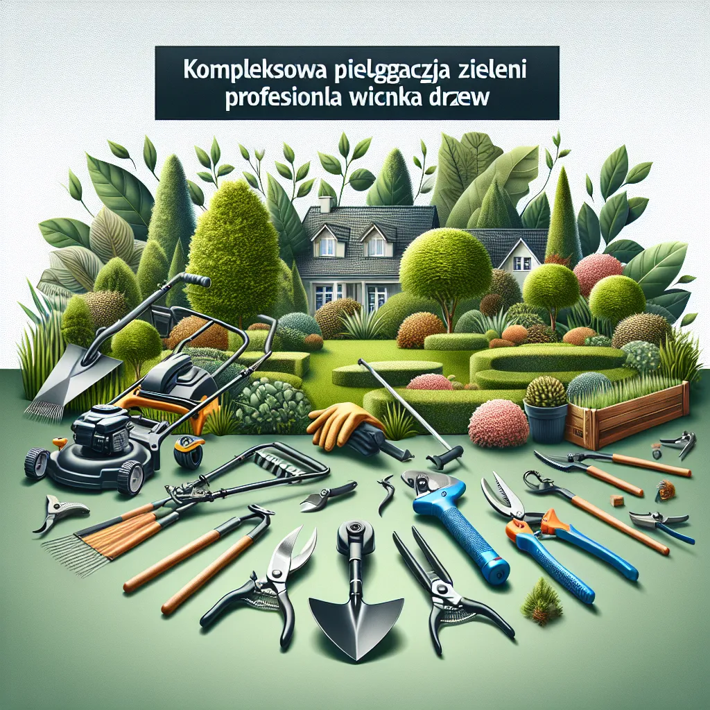 Kompleksowa pielęgnacja zieleni i profesjonalna wycinka drzew
